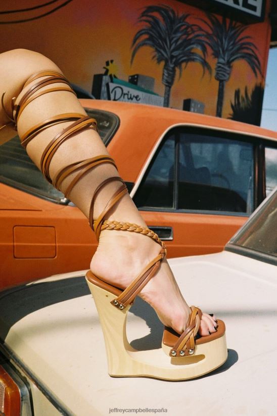 mujer Jeffrey Campbell laberintos oro brillante multi PHXV4X955 sandalia plataforma