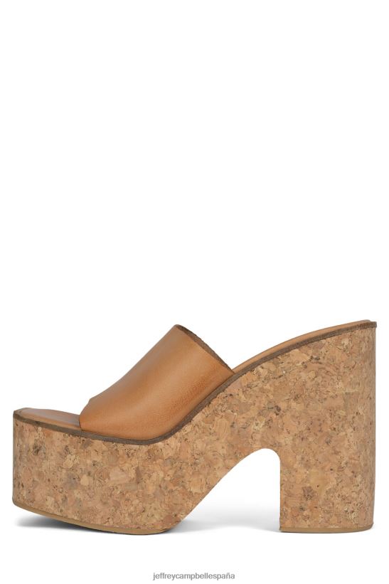 mujer Jeffrey Campbell luciana natural PHXV4X1139 sandalia plataforma