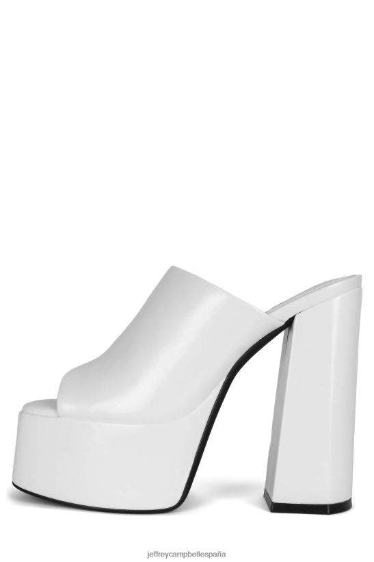 mujer Jeffrey Campbell luna-luv Marfil PHXV4X1221 sandalia plataforma