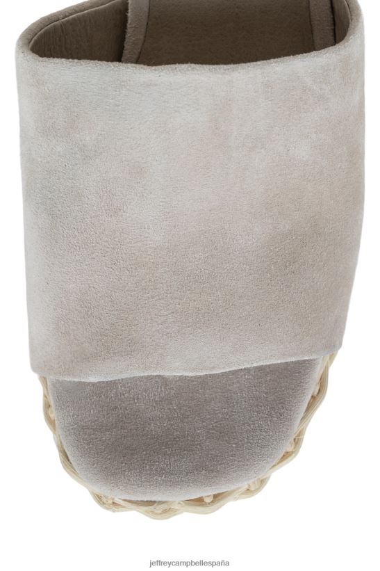 mujer Jeffrey Campbell magda-wkr ante marrón PHXV4X1192 sandalia plataforma