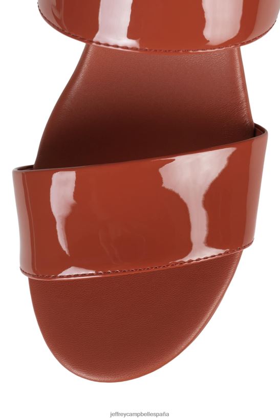 mujer Jeffrey Campbell malhumorado patente de óxido PHXV4X1075 sandalia plataforma