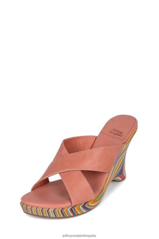 mujer Jeffrey Campbell paraíso rosa PHXV4X1185 sandalia plataforma
