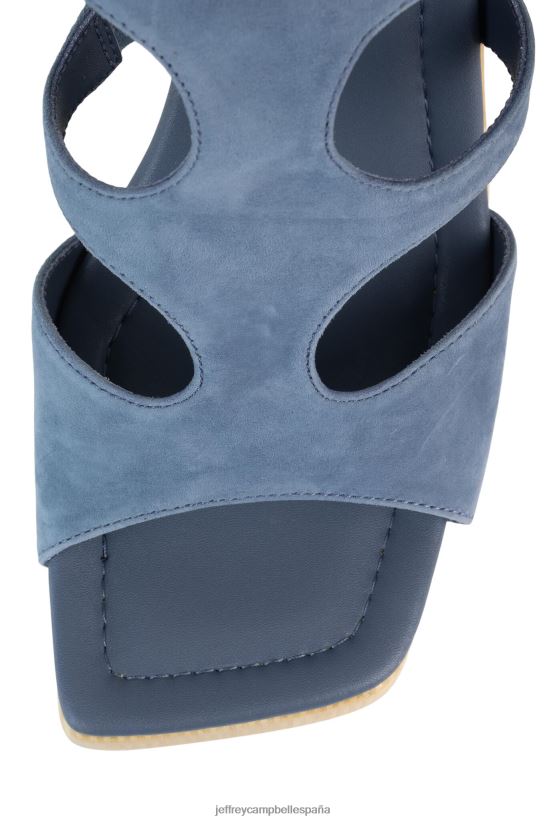 mujer Jeffrey Campbell rivales ante azul natural PHXV4X218 sandalia plataforma