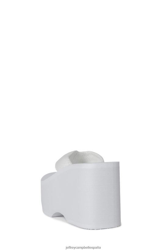 mujer Jeffrey Campbell saludando blanco PHXV4X150 sandalia plataforma