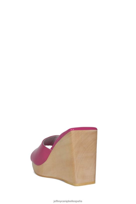 mujer Jeffrey Campbell simona charol fucsia PHXV4X957 sandalia plataforma
