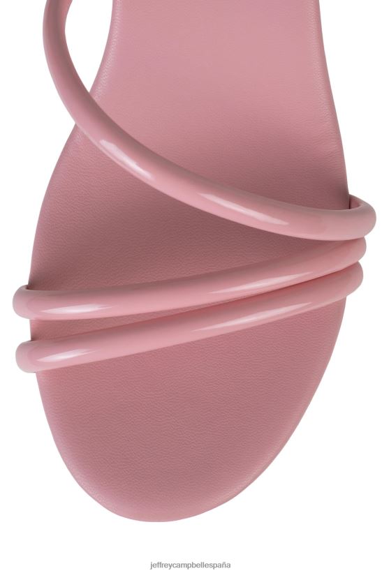 mujer Jeffrey Campbell tipo de serpiente venenosa charol rosa PHXV4X951 sandalia plataforma