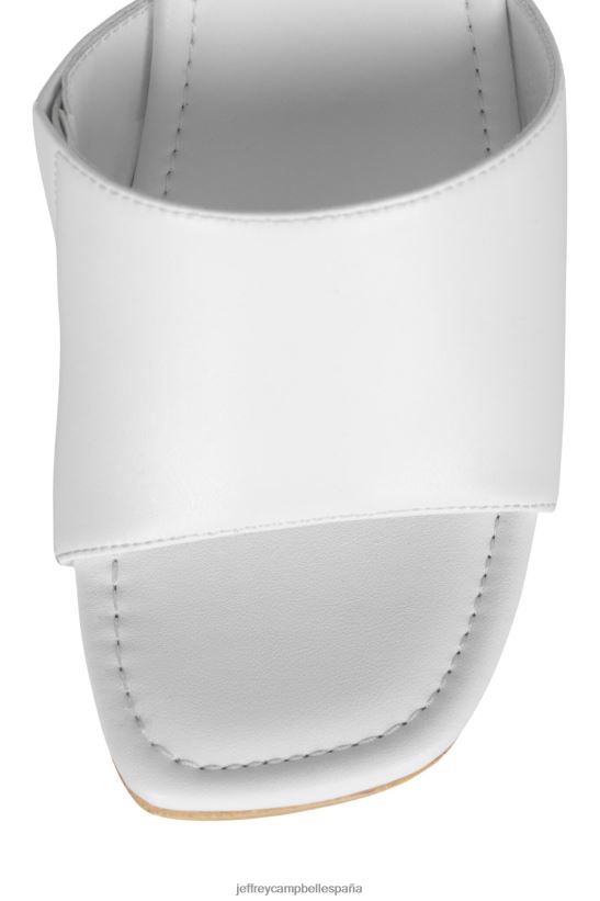 mujer Jeffrey Campbell translúcido blanco PHXV4X1062 sandalia plataforma