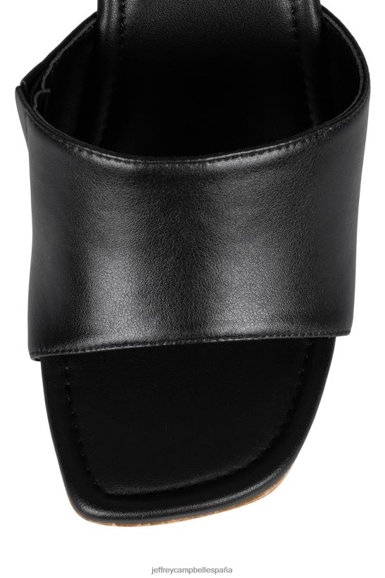 mujer Jeffrey Campbell translúcido negro natural PHXV4X1063 sandalia plataforma