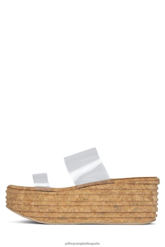 mujer Jeffrey Campbell trejos claro PHXV4X1166 sandalia plataforma
