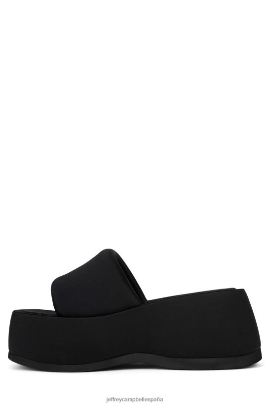 mujer Jeffrey Campbell txt-me neopreno negro PHXV4X3 sandalia plataforma
