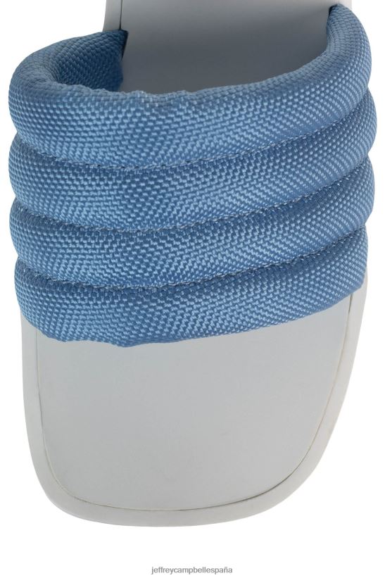mujer Jeffrey Campbell vagabundo azul blanco PHXV4X928 sandalia plataforma