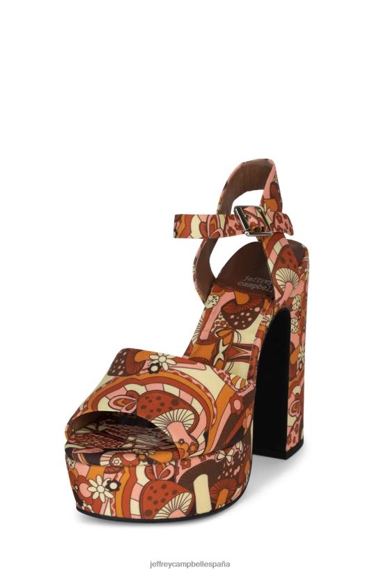 mujer Jeffrey Campbell veranos-3 hongo múltiple PHXV4X1084 sandalia plataforma