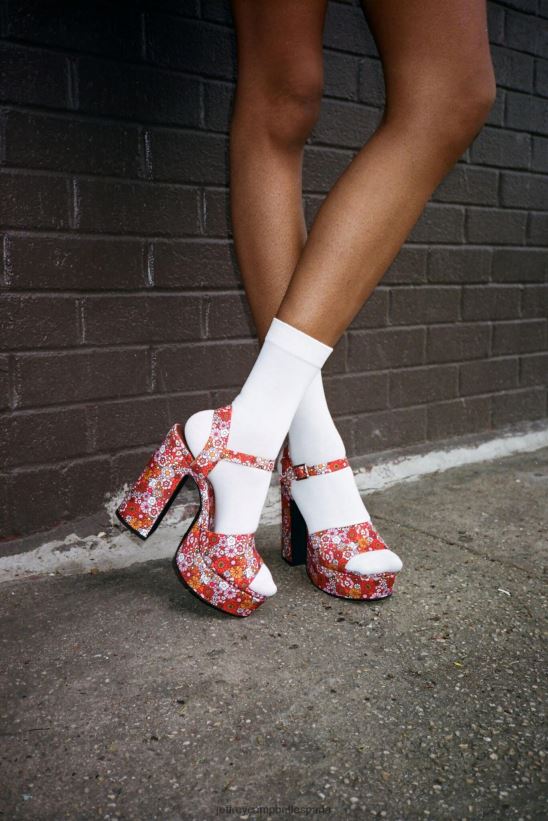 mujer Jeffrey Campbell veranos-3 multifloral PHXV4X1007 sandalia plataforma