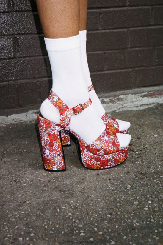 mujer Jeffrey Campbell veranos-3 multifloral PHXV4X1007 sandalia plataforma