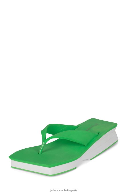 mujer Jeffrey Campbell y2k verde blanco PHXV4X1200 sandalia plataforma