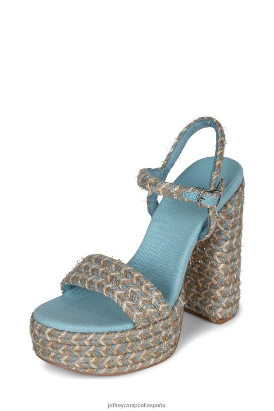 mujer Jeffrey Campbell yate multi azul PHXV4X1169 sandalia plataforma
