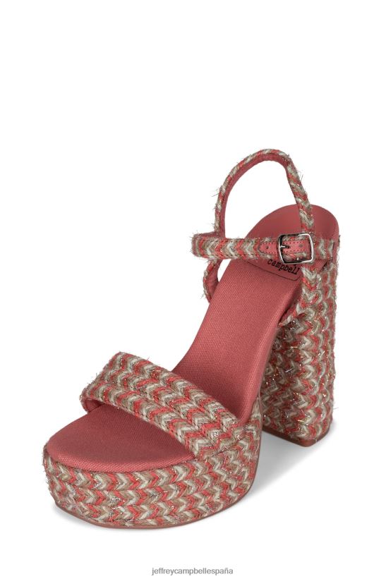 mujer Jeffrey Campbell yate multi rojo PHXV4X1170 sandalia plataforma
