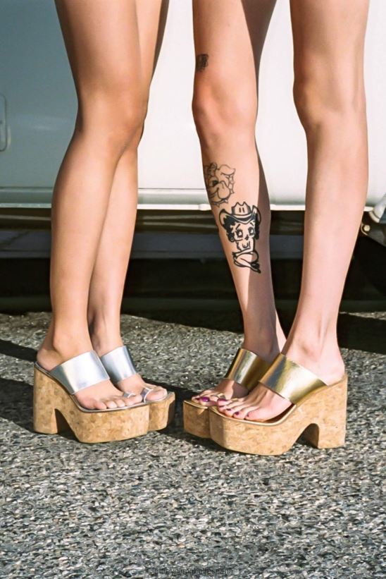 mujer Jeffrey Campbell yesmina-st plata PHXV4X1142 sandalia plataforma