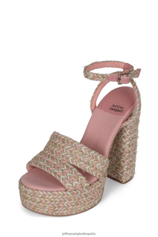 mujer Jeffrey Campbell yola rosa multi PHXV4X1174 sandalia plataforma