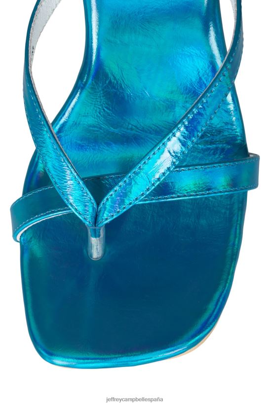 mujer Jeffrey Campbell zorro azul iridiscente PHXV4X1103 sandalia plataforma