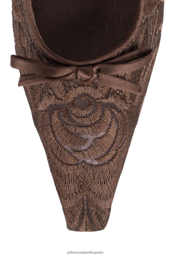 mujer Jeffrey Campbell Cortés marrón PHXV4X1379 bomba de tacón