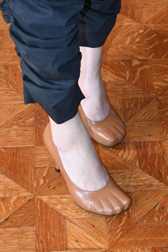 mujer Jeffrey Campbell ajustarse marron oscuro PHXV4X1331 bomba de tacón