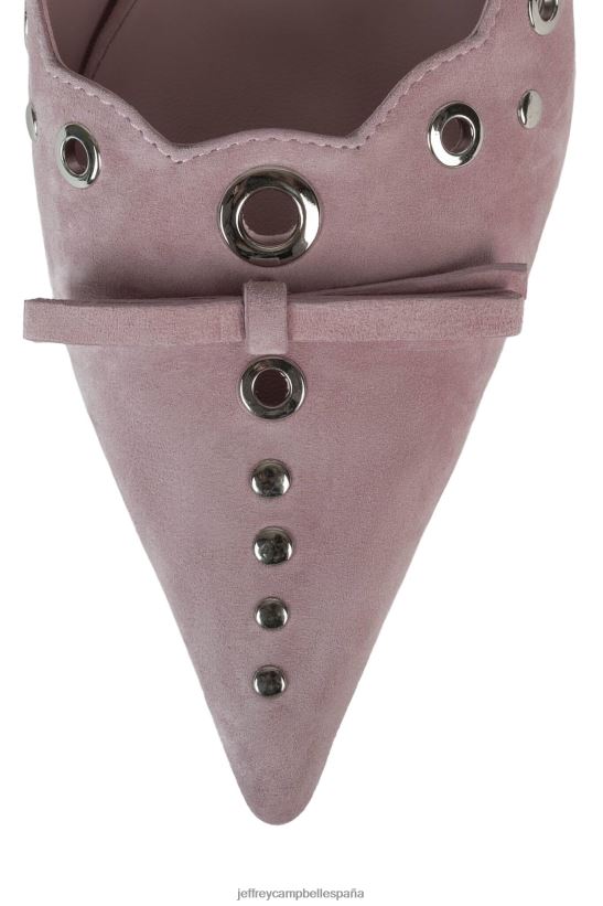 mujer Jeffrey Campbell gratis rosa bebe ante plateado PHXV4X1396 bomba de tacón