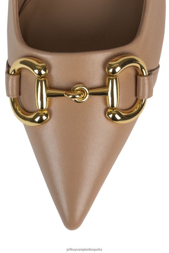 mujer Jeffrey Campbell hora feliz oro natural PHXV4X49 bomba de tacón