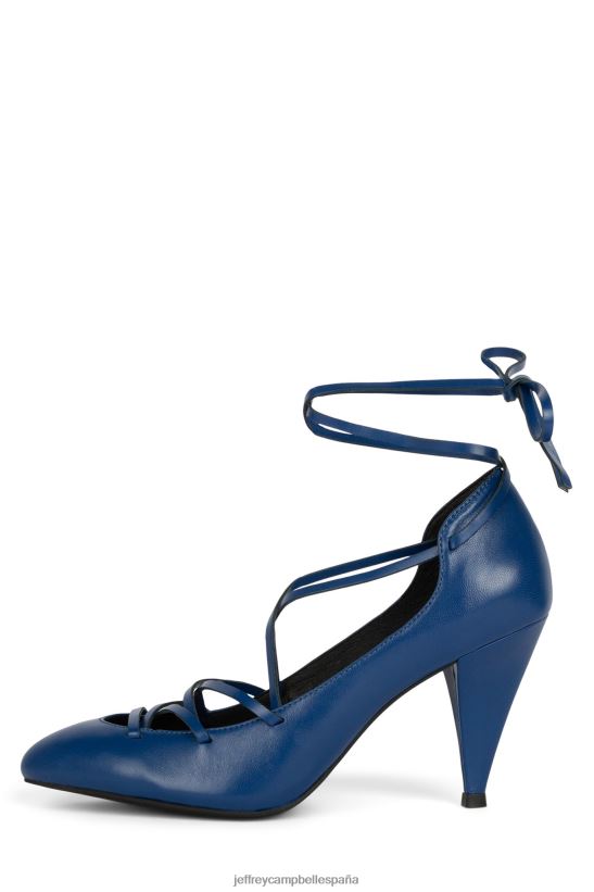mujer Jeffrey Campbell kreuger azul PHXV4X1369 bomba de tacón