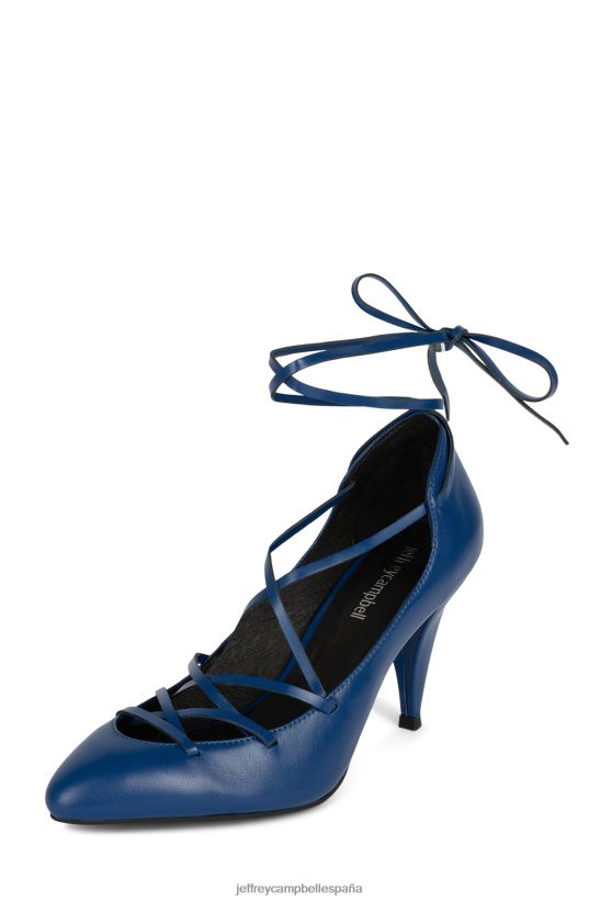 mujer Jeffrey Campbell kreuger azul PHXV4X1369 bomba de tacón