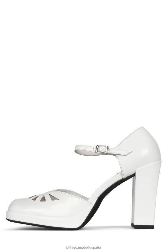 mujer Jeffrey Campbell maxxed caja de marfil PHXV4X1353 bomba de tacón