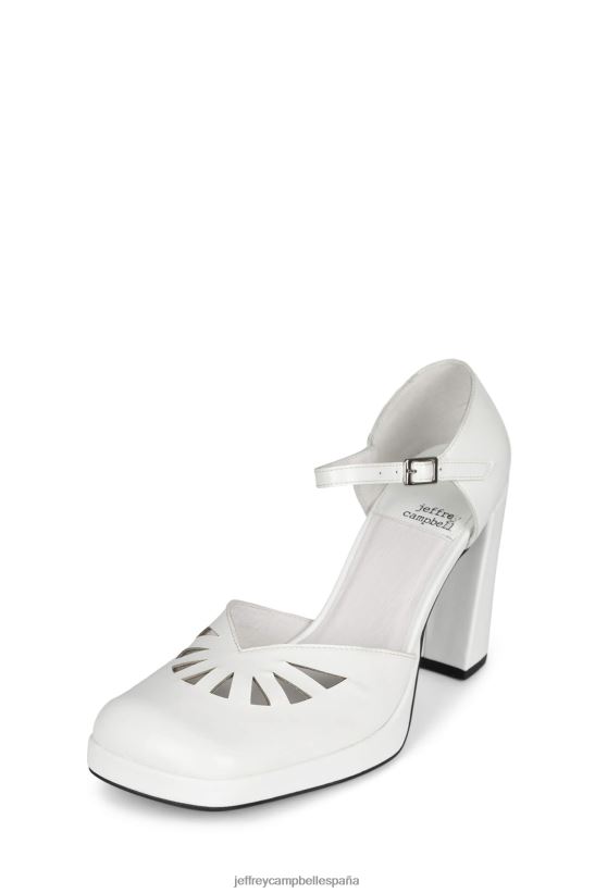 mujer Jeffrey Campbell maxxed caja de marfil PHXV4X1353 bomba de tacón