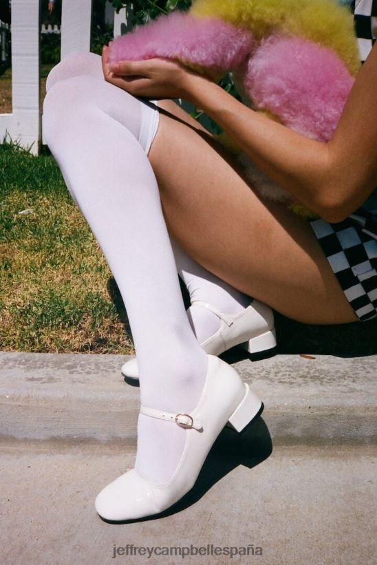 mujer Jeffrey Campbell nivel superior ante azul empolvado PHXV4X1341 bomba de tacón