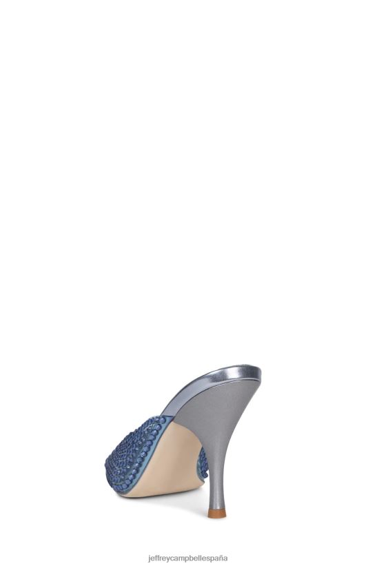 mujer Jeffrey Campbell romántico azul claro claro PHXV4X1707 mula de tacón