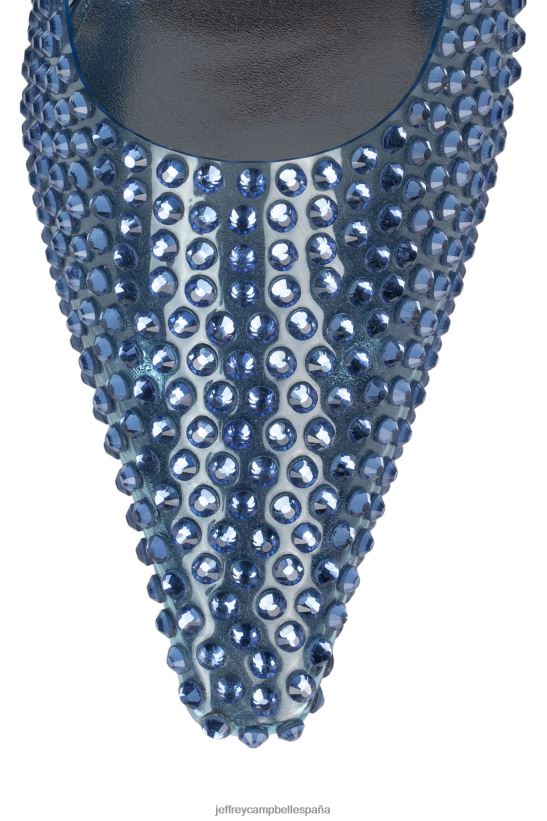 mujer Jeffrey Campbell romántico azul claro claro PHXV4X1707 mula de tacón