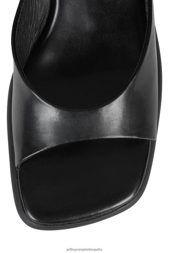 mujer Jeffrey Campbell Caer sobre negro PHXV4X31 sandalia de tacón