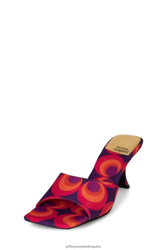 mujer Jeffrey Campbell SR grande rojo azul multi PHXV4X1478 sandalia de tacón