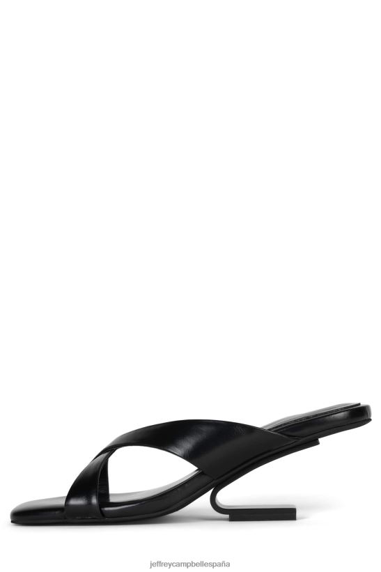 mujer Jeffrey Campbell a gusto negro Negro PHXV4X86 sandalia de tacón