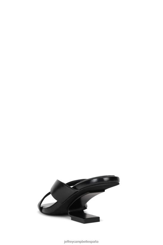 mujer Jeffrey Campbell a gusto negro Negro PHXV4X86 sandalia de tacón