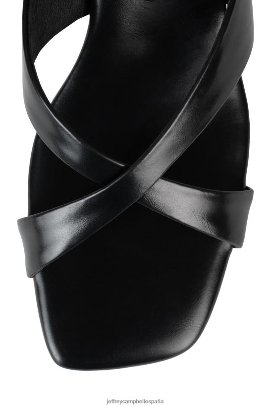 mujer Jeffrey Campbell a gusto negro Negro PHXV4X86 sandalia de tacón