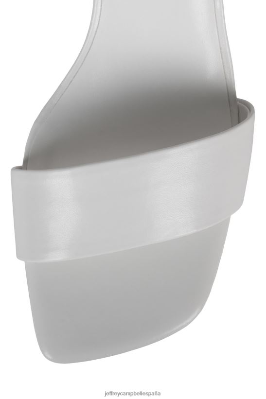 mujer Jeffrey Campbell adaptar blanco PHXV4X87 sandalia de tacón