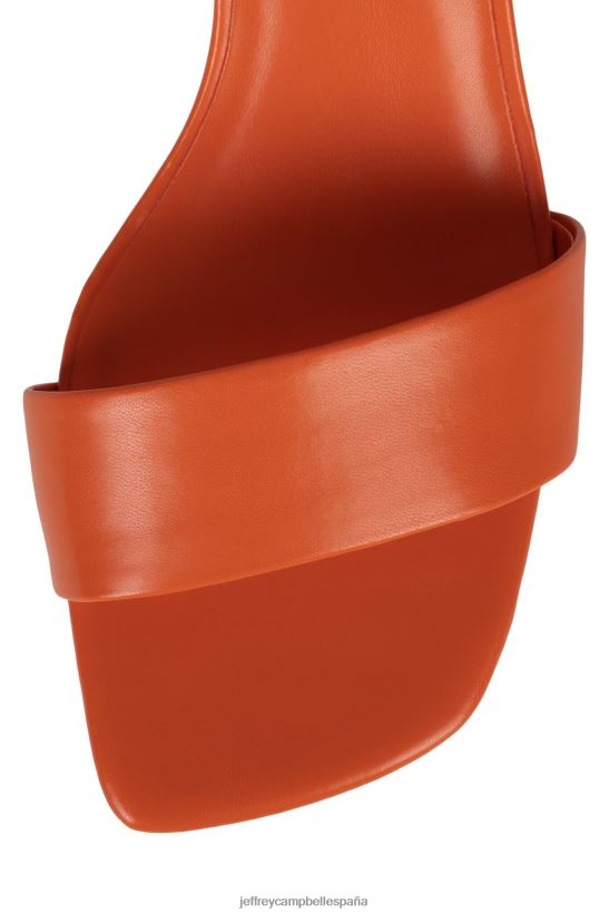 mujer Jeffrey Campbell adaptar naranja PHXV4X88 sandalia de tacón