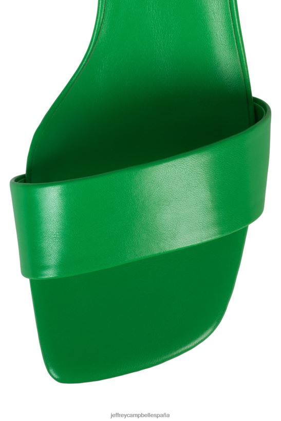 mujer Jeffrey Campbell adaptar verde PHXV4X90 sandalia de tacón