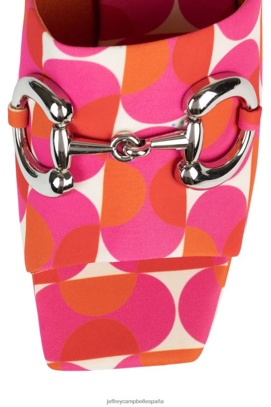 mujer Jeffrey Campbell caviar-bt rosa rojo multi PHXV4X1551 sandalia de tacón