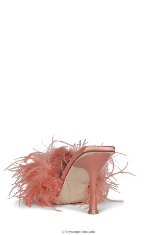 mujer Jeffrey Campbell chofer durazno PHXV4X1523 sandalia de tacón
