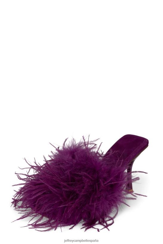 mujer Jeffrey Campbell chofer fucsia PHXV4X1538 sandalia de tacón