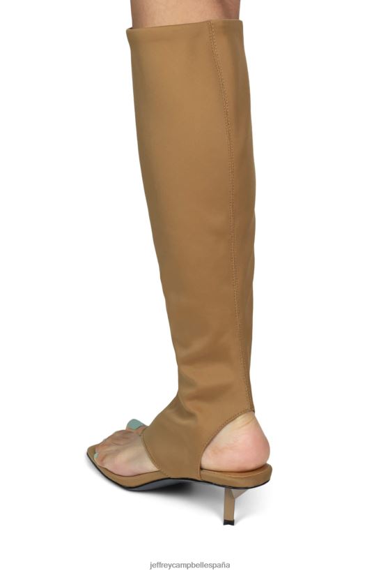 mujer Jeffrey Campbell confianza neopreno natural PHXV4X108 sandalia de tacón