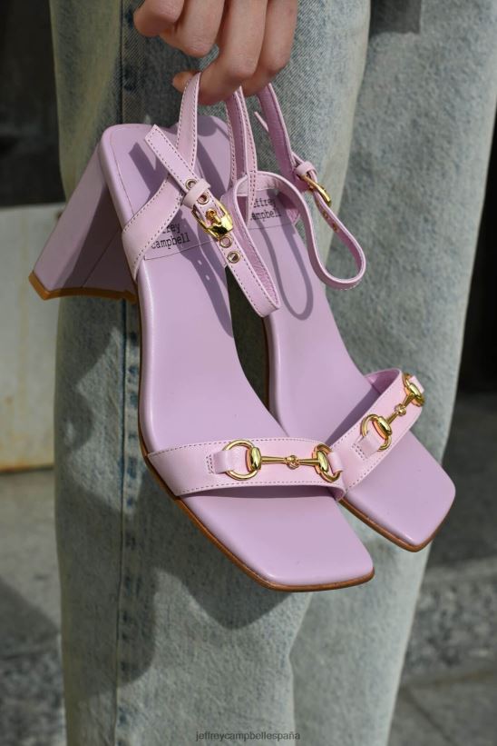 mujer Jeffrey Campbell dinámico oro rosado PHXV4X1449 sandalia de tacón