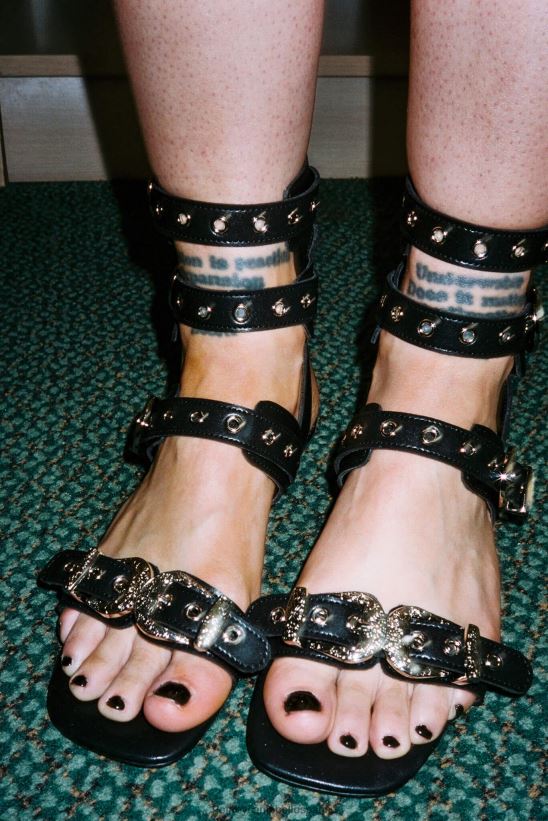 mujer Jeffrey Campbell ecléctica plata negra PHXV4X226 sandalia de tacón