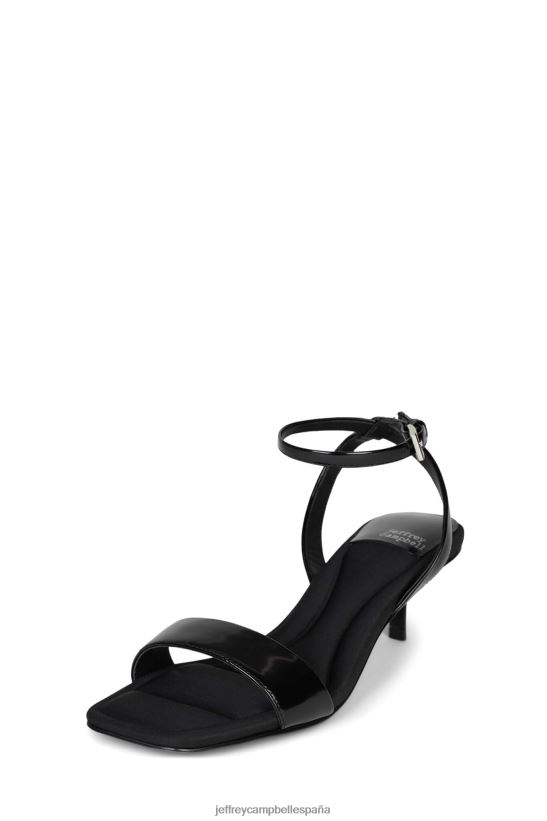 mujer Jeffrey Campbell evocar caja negra PHXV4X1408 sandalia de tacón